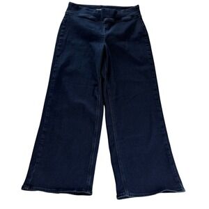 Old Navy High Rise Weekender Wide Leg Dark‎ Wash Denim Jeans Womens Size 12